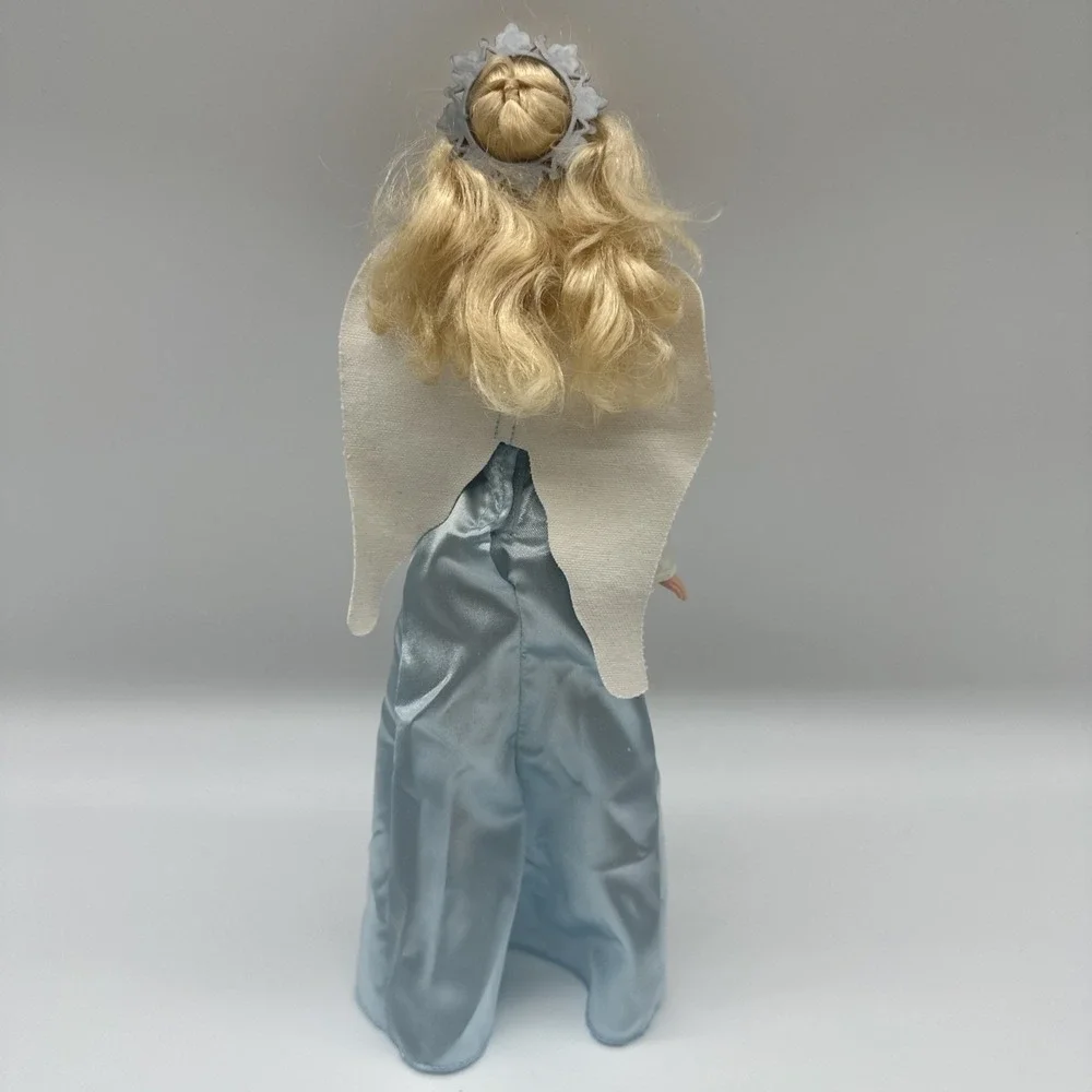 2006 Holiday Angel Barbie J0590 Mattel Blonde Doll Original Dress Wings